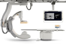 Flexarm interventional xray device