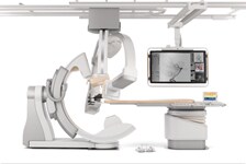 Flexarm interventional xray device