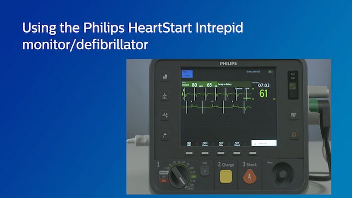Introduction to the HeartStart Intrepid monitor and defibrillator video
