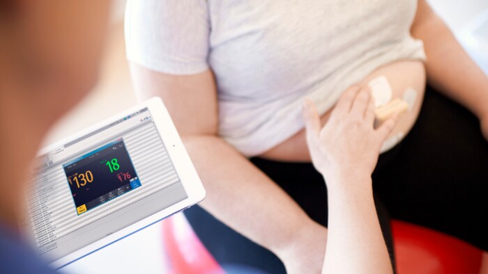Obstetrical data flow to EMR