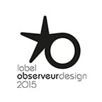 label observeur formatervezési díj, 2015