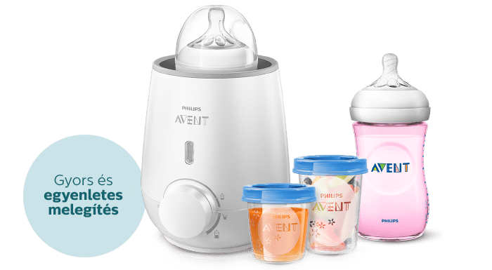 Philips Avent gyors cumisüveg-melegítő és tartály