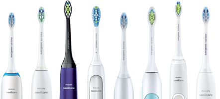 Philips Sonicare fogkefefej-kínálat