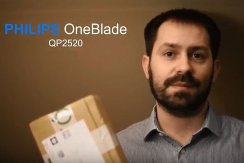 Unboxing Philips OneBlade QP2520