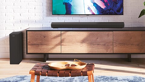 Philips vezeték nélküli soundbar HDMI-csatlakozással