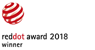 Red Dot díj nyertese 2018 logó