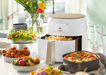 Intelligens szakácsprogramok a népszerű ételekhez, Airfryer gyors technológiával