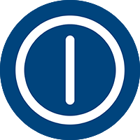Tápellátás ikon
