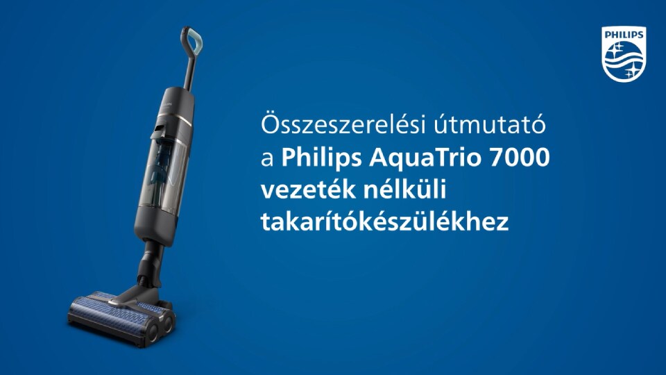 AquaTrio 7000 Összeszerelés