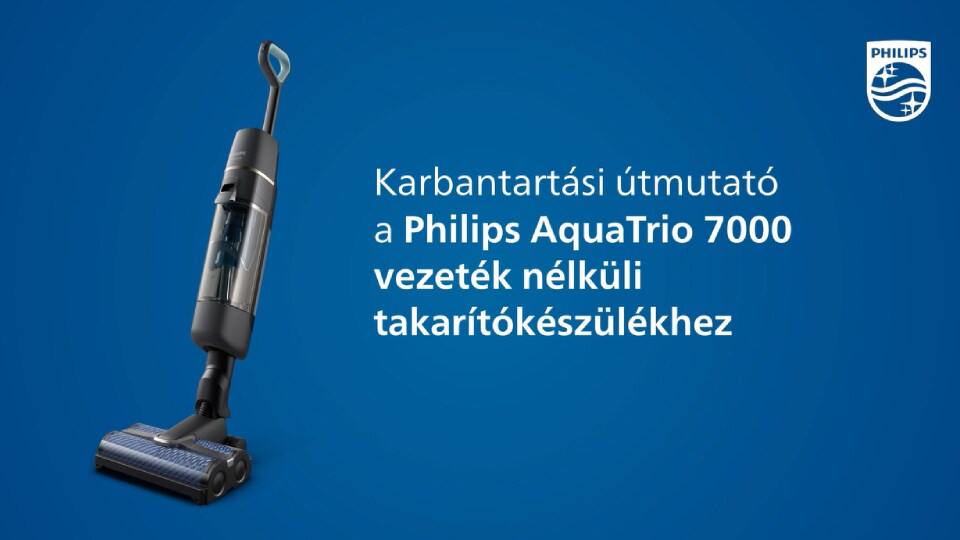 AquaTrio 7000 Karbantartás