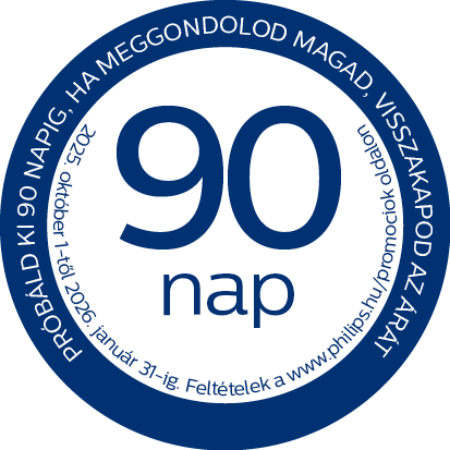 90 napos pénzvisszafizetési garancia