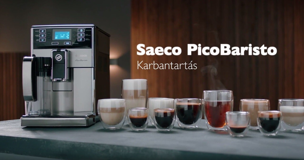 Saeco PicoBaristo karbantartás