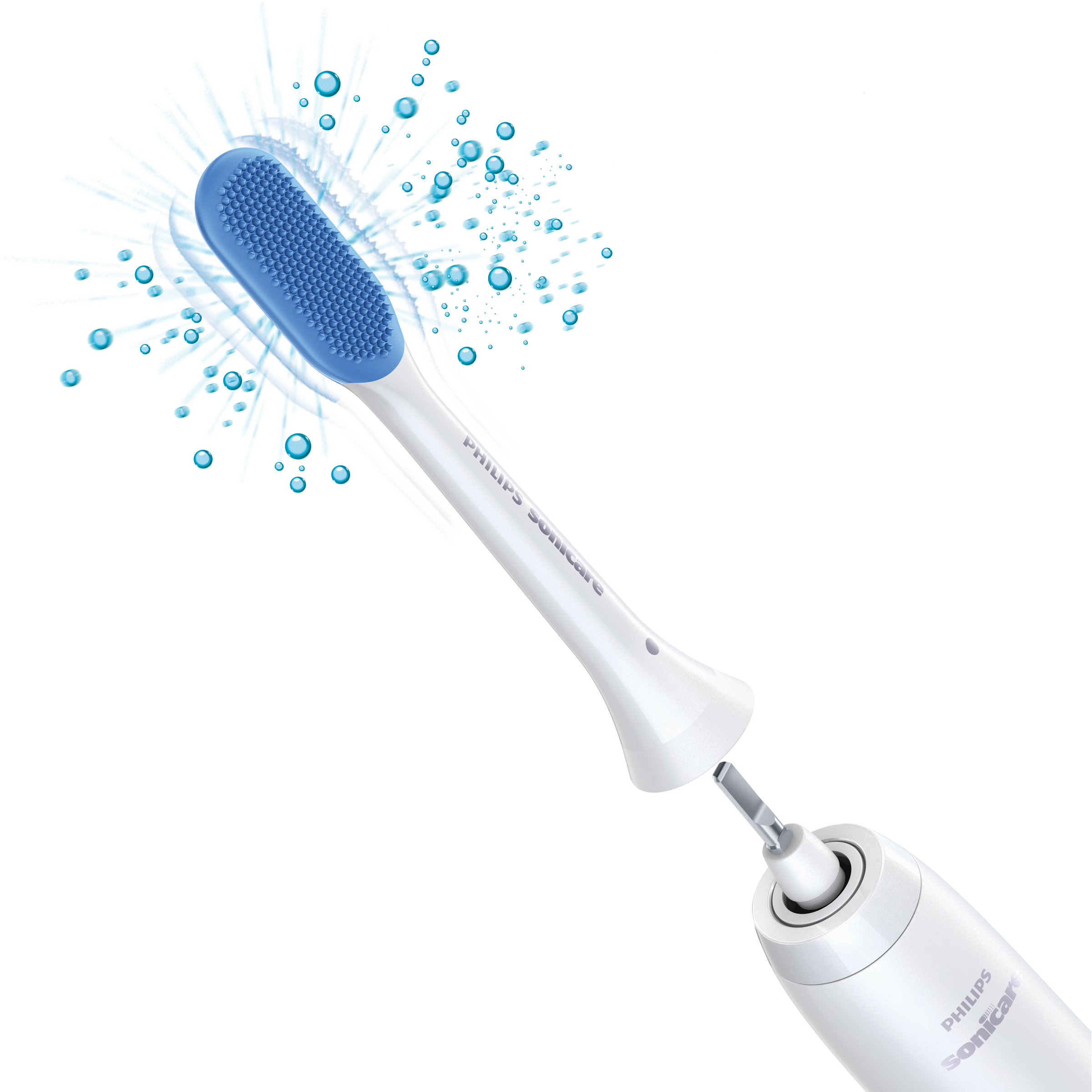 Alakítsa át Philips Sonicare elektromos fogkeféjét egy mozdulattal szónikus nyelvtisztítóvá