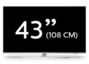 43"-es Philips Performance sorozatú 4K UHD LED Android TV