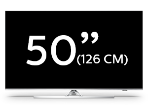 50"-es Philips Performance sorozatú 4K UHD LED Android TV